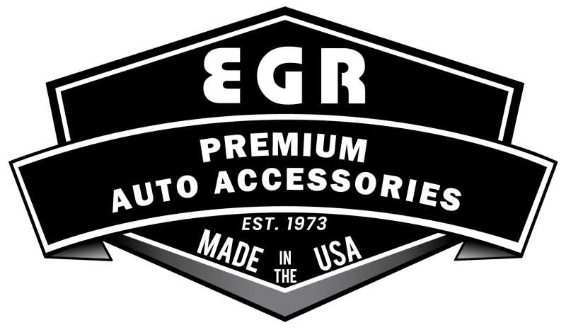 EGR 09+ Compatible with Dodge Ram Pickup Regular Cab In-Channel Window Visors Set of 2 (562651) 562651