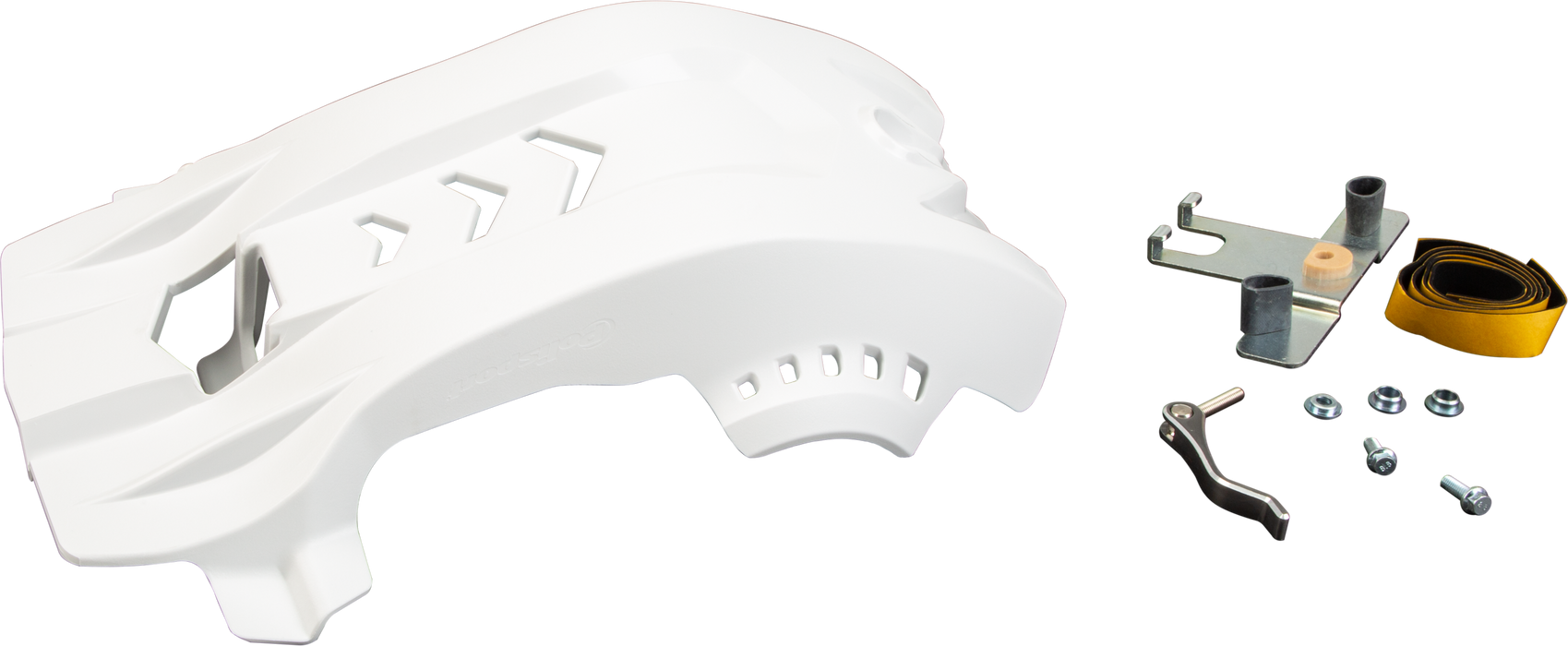 8468900006 Polisport Fortress Skid Plate White Hus