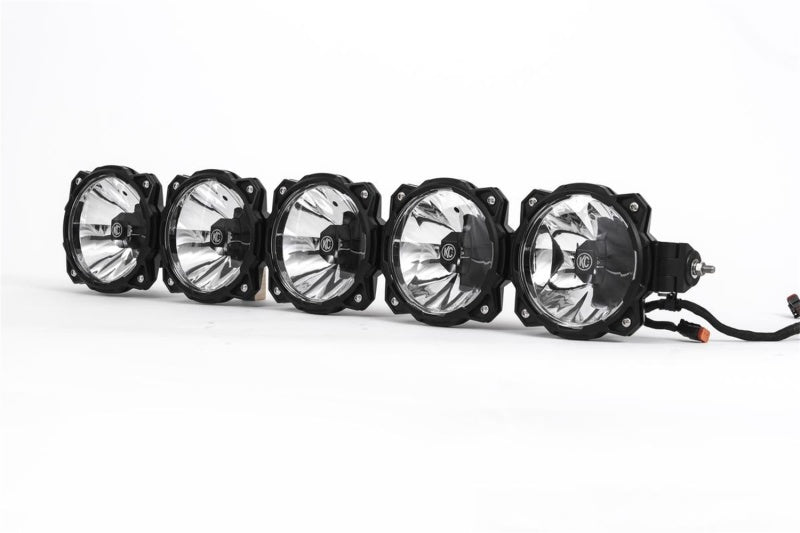 KC HiLiTES Polaris RZR 32in. Pro6 Gravity LED 5-Light 100w Combo Beam Overhead Light Bar System 91309