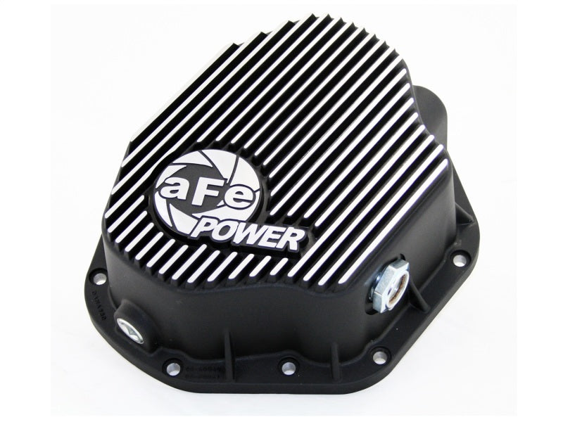 aFe Power Cover Diff Rear Machined COV Diff R Compatible with Dodge Diesel Trucks 94-02 L6-5.9L (td) Machined 46-70032