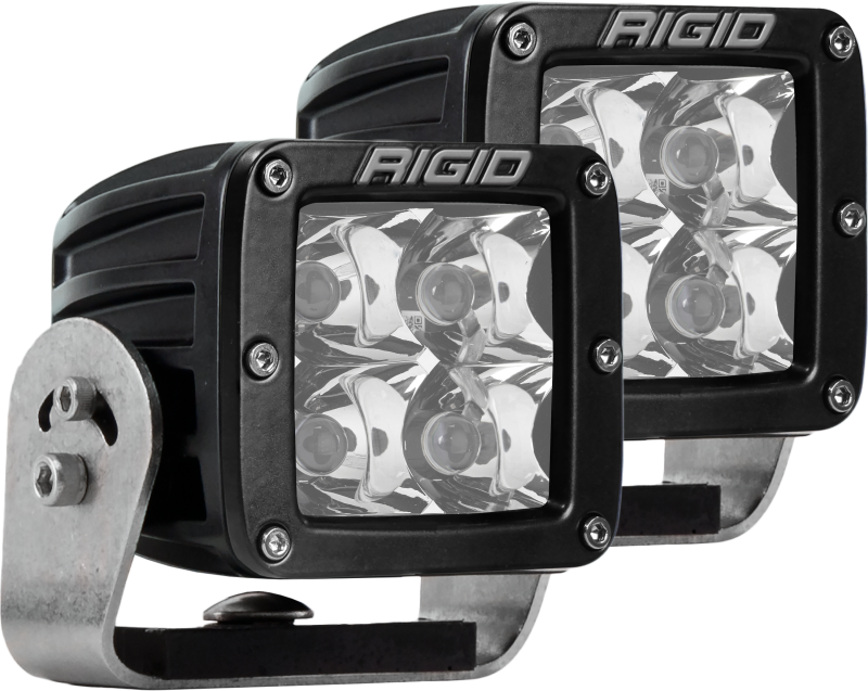 Rigid Industries Dually HD Black- Spot Set of 2 222213