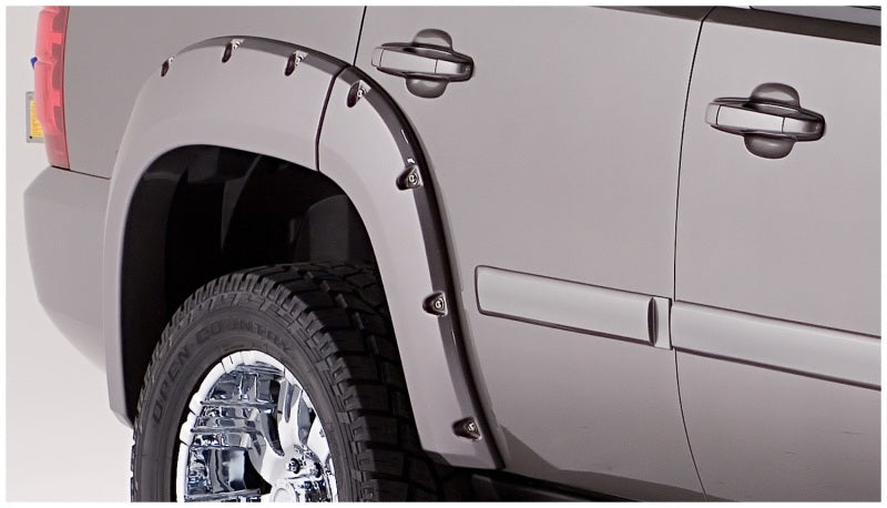 Bushwacker 07-14 Chevy Tahoe Pocket Style Flares 4pc Does Not Fit LTZ Black 40937-02