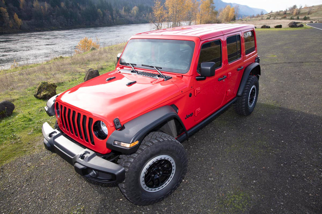 Rough Country Wf1 Fender Flares compatible with Jeep Wrangler Jl 4Wd (2018-2023) A-J01822