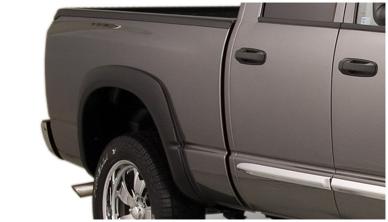 Bushwacker 02-05 Compatible with Dodge Ram 1500 Fleetside OE Style Flares 2pc 75.9/76.3/97.9in Bed Black 50016-02