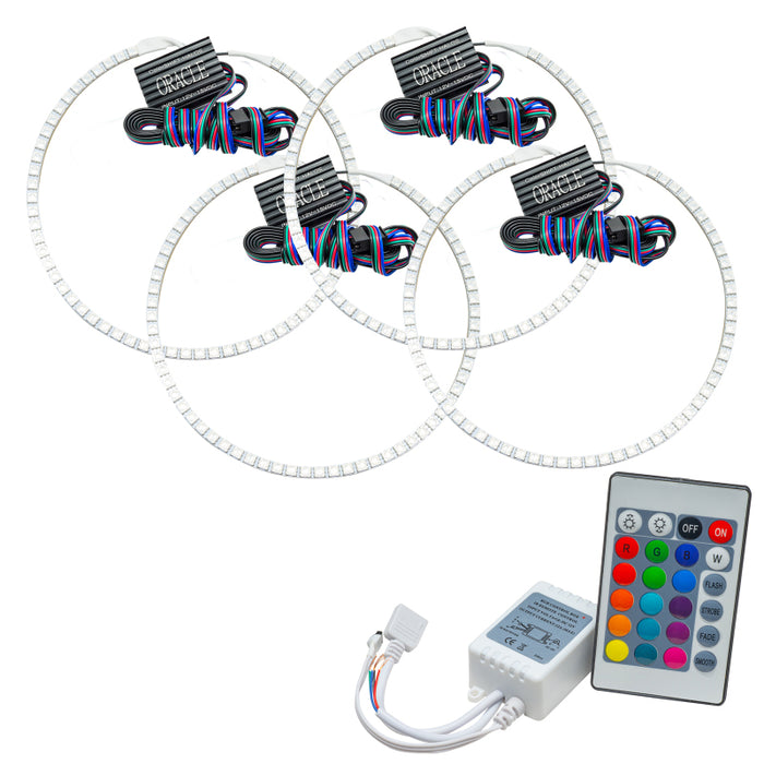 Oracle compatible with Jeep Grand Cherokee 05-10 Halo Kit ColorSHIFT w/ Simple Controller SEE WARRANTY 2335-504