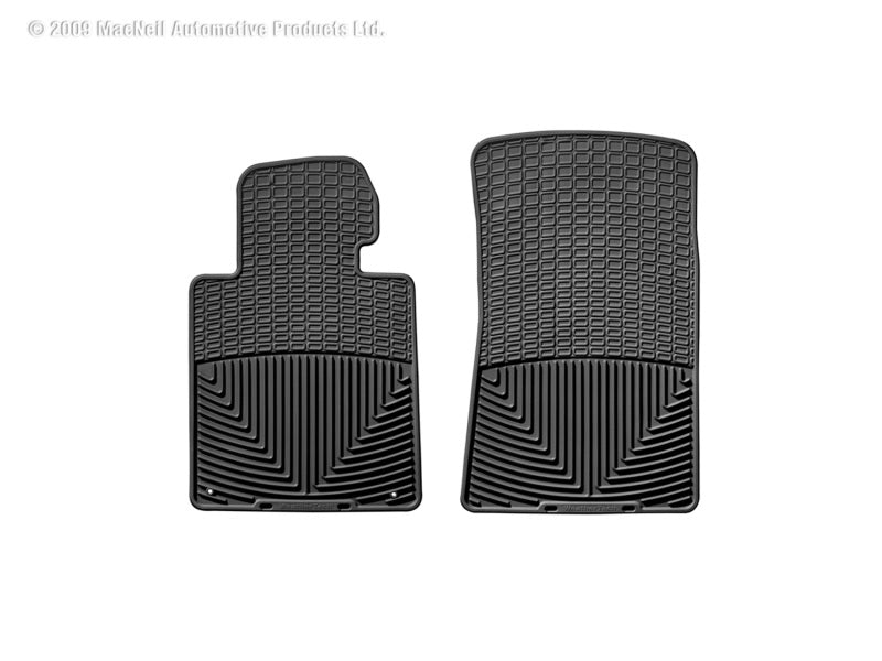 WeatherTech 99 BMW M3 Convertible Front Rubber Mats Black W24