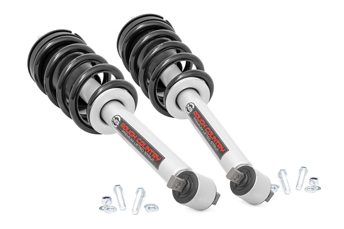 Rough Country Loaded Strut Pair 7.5 Inch Fits Chevy/GMC 1500 Truck/Suv (07-14) 501032