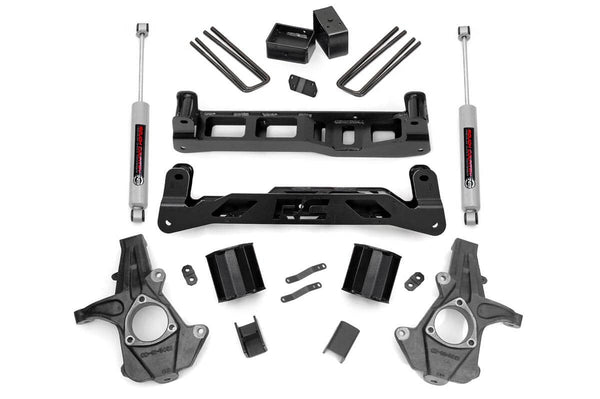 Rough Country 5 Inch Lift Kit Alum/Stamp Steel Fits Chevy/GMC 1500 (14-18) 24831