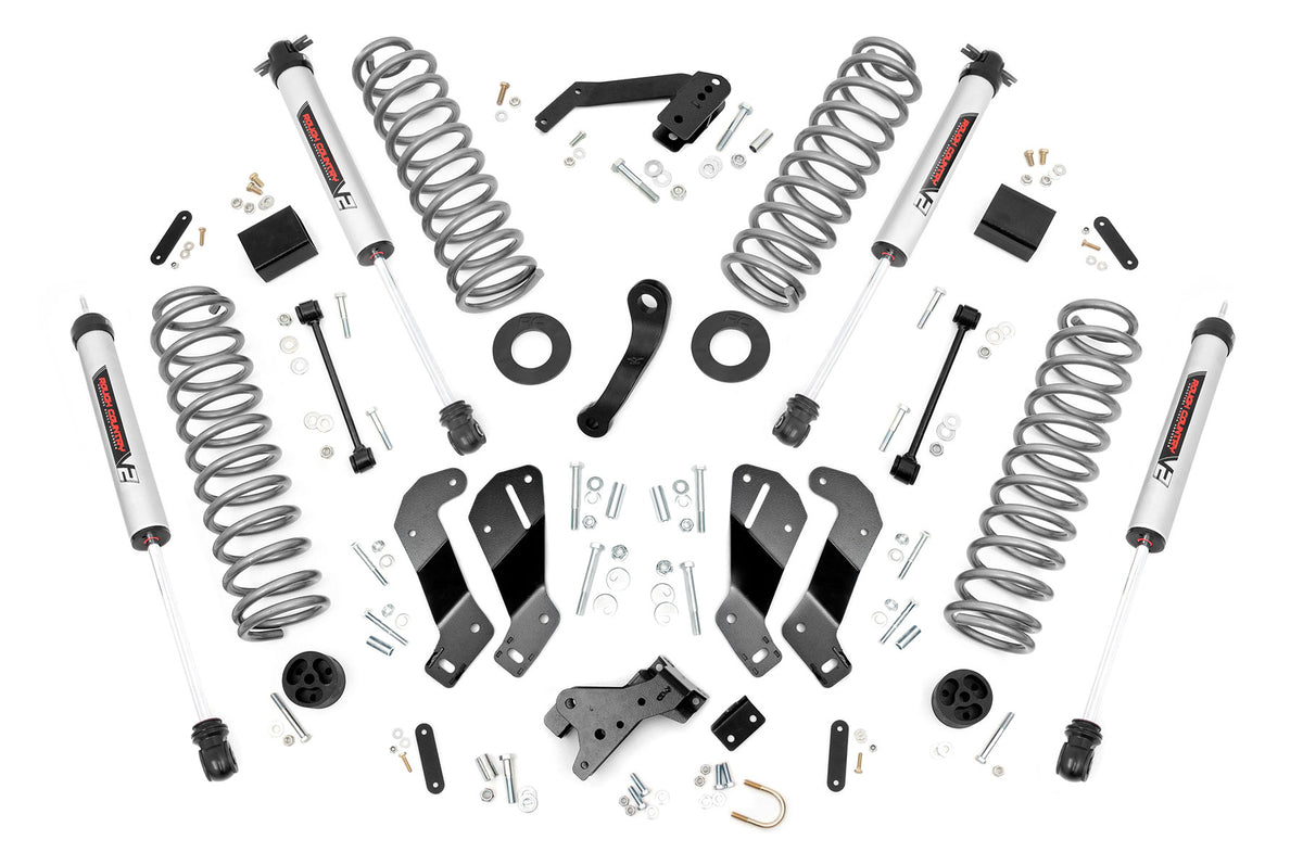 Rough Country 3.5 Inch Lift Kit V2 Fits Jeep Wrangler Jk 4WD (2007-2018) 69370