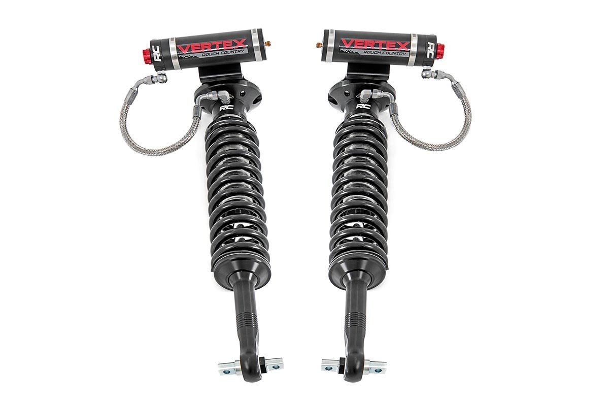 Rough Country Vertex 2.5 Adjustable Coilovers Front 3.5" Fits Chevy/GMC 1500 (07-18) 689031