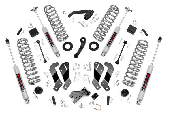 Rough Country 3.5 Inch Lift Kit compatible with Jeep Wrangler Jk 4Wd (2007-2018) 69330