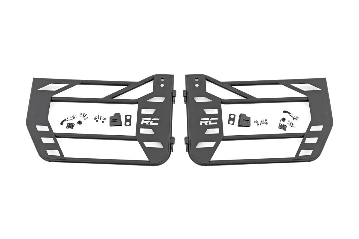 Rough Country Tubular Doors Front Fits Jeep Wrangler Jk (2007-2018) 10586A