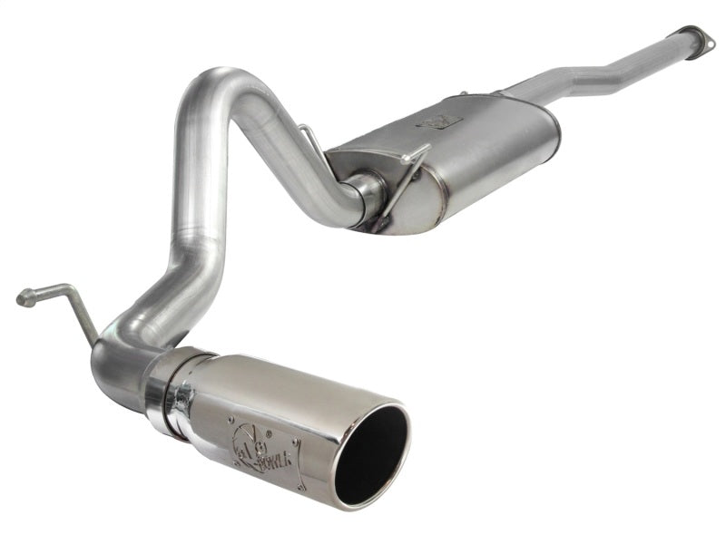 aFe MACH Force XP 3in Cat-Back Stainless Steel Exhaust w/Polished Tip Toyota Tacoma 13-14 4.0L 49-46022-P