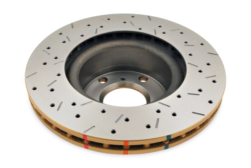 DBA 99-01 compatible with Jeep Cherokee/Wagoneer / 99-06 Wrangler Front Drilled & Slotted 4000 Series Rotor 4888XS