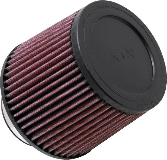 K&N Universal Clamp-On Air Intake Filter: High Performance, Premium, Washable, Replacement Filter: Flange Diameter: 3 In, Filter Height: 5 In, Flange Length: 1.75 In, Shape: Round Tapered, RU-3570