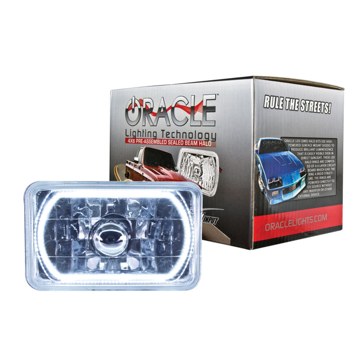 Oracle Pre-Installed Lights 4x6 IN. Sealed Beam White Halo SEE WARRANTY 6909-001