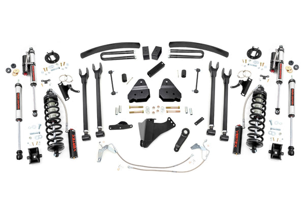Rough Country 6 Inch Lift Kit Gas 4 Link C/O Vertex Fits Ford F-250/F-350 Super Duty (08-10) 58859