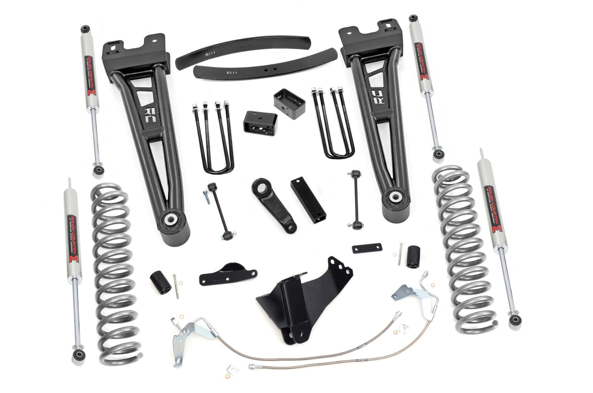 Rough Country 6 Inch Lift Kit Diesel Radius Arm M1 Fits Ford F-250/F-350 Super Duty (08-10) 53840