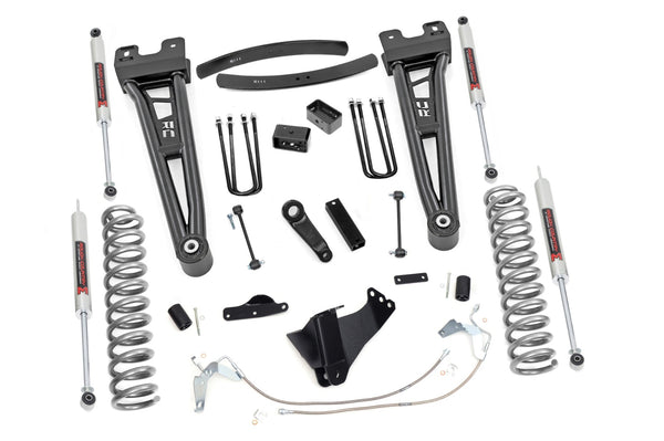 Rough Country 6 Inch Lift Kit Gas Radius Arm M1 Fits Ford F-250/F-350 Super Duty (08-10) 53940