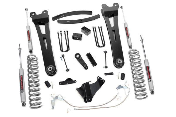 Rough Country 6 Inch Lift Kit Gas Radius Arm Fits Ford F-250/F-350 Super Duty (08-10) 539.20