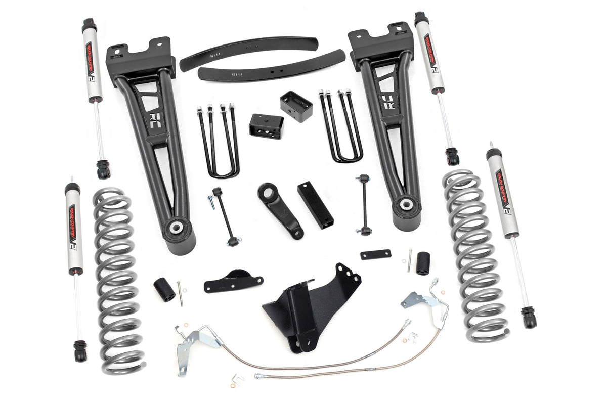 Rough Country 6 Inch Lift Kit Diesel Radius Arm V2 Fits Ford F-250/F-350 Super Duty (08-10) 53870