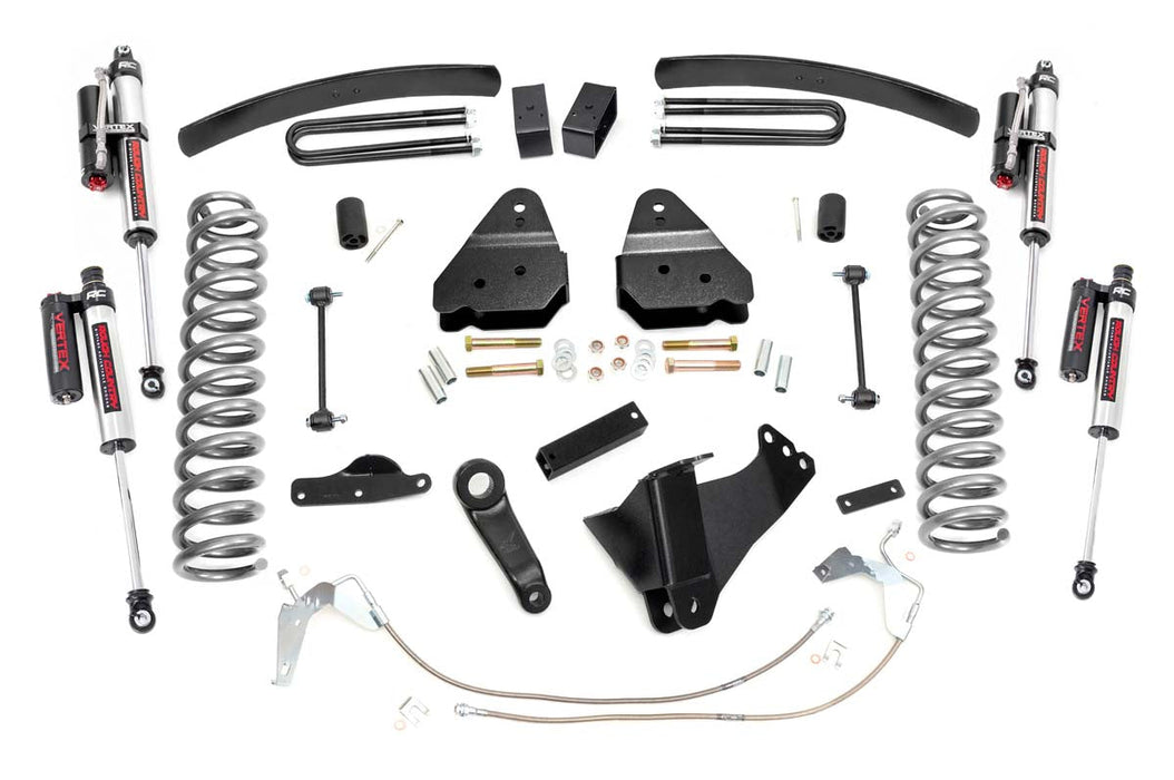 Rough Country 6 Inch Lift Kit Gas Vertex Ford F-250/F-350 Super Duty (08-10) 59750