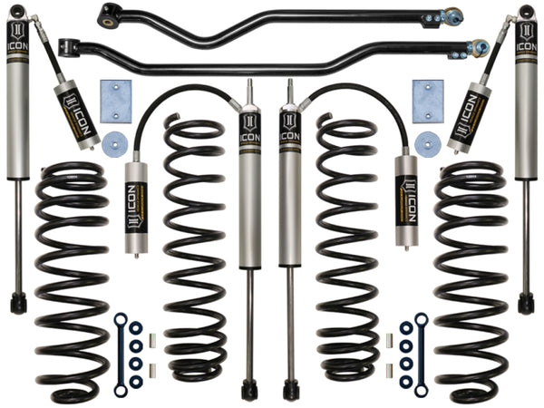 ICON 07-18 compatible with Jeep Wrangler JK 3in Stage 3 Suspension System K22003