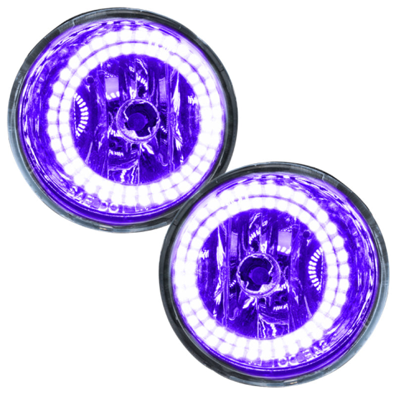 Oracle Lighting 04-07 Compatible with Nissan Armada Pre-Assembled LED Halo Fog Lights -UV/Purple SEE WARRANTY 8176-007