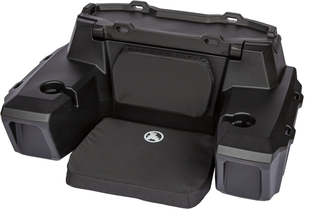 Kolpin Atv Rear Passenger Seat Cargo Storage Helmet Trunk Box Luggage Lounger 4457