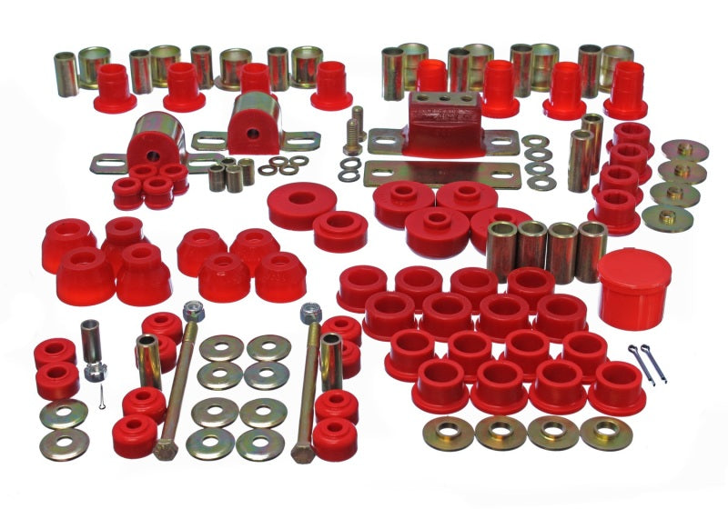 Energy Suspension 63-82 Chevrolet Corvette Red Hyper-flex Master Bushing Set 3.18123R