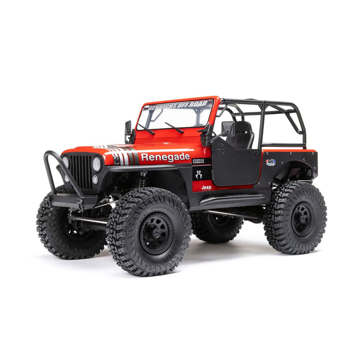 Axial 1/10 SCX10 III compatible with Jeep CJ-7 4WD BRUSHED RTR, RED