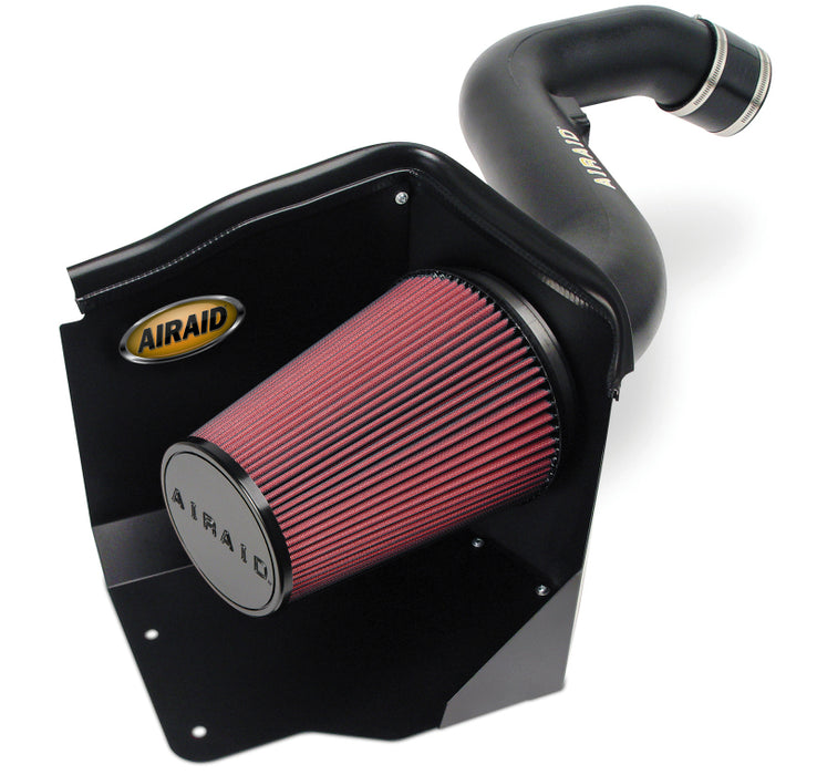 Airaid 2006 Chevy Duramax/04-05 GMC Duramax 6.6L LLY CAD Intake System w/ Tube (Dry / Red Media) 201-154