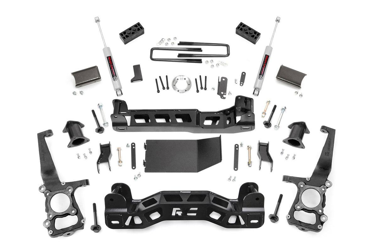Rough Country 4 Inch Lift Kit Fits Ford F-150 4WD (2011-2014) 57430