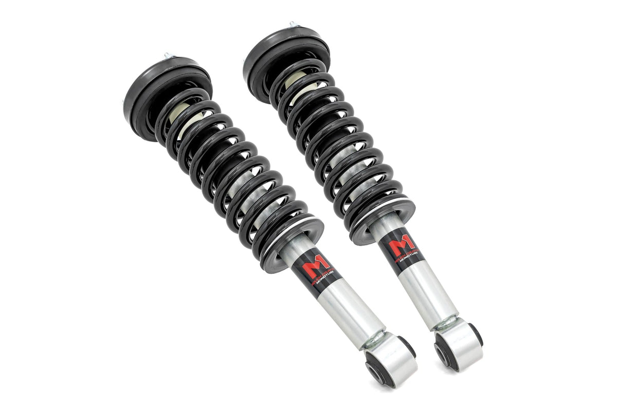 Rough Country M1 Adjustable Leveling Struts Monotube 0-2" Fits Ford F-150 (09-13) 502069