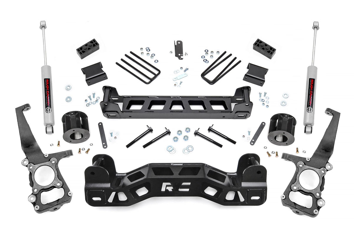 Rough Country 4 Inch Lift Kit Fits Ford F-150 2WD (2011-2014) 57230