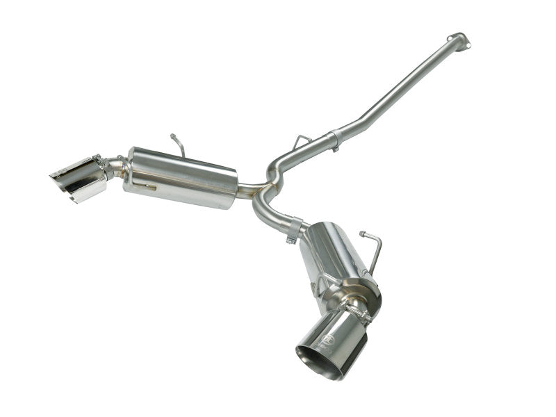 aFe Takeda 17-20 BRZ/FRS/86 2.5in 304 Stainless Steel Cat-Back Exhaust 49-36023-1P