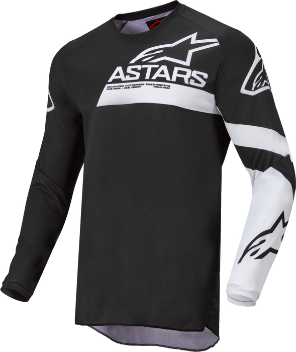 Alpinestars Youth Racer Chaser Jersey Black/White Yl (3772422-12-L)