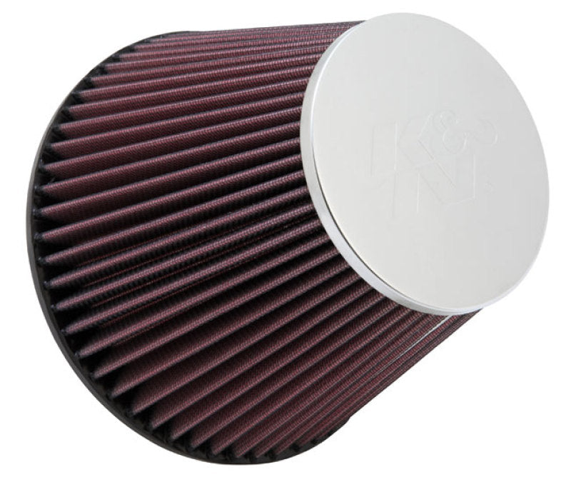 K&N Round Tapered Universal Air Filter 6in Flange ID x 7.5in Base OD x 4.5in Top OD x 6in H RF-1048