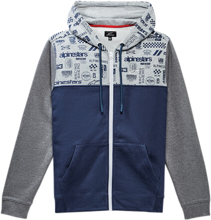 Alpinestars 1230-53170-70-2XL Perpetuity Hoodie - Navy (2X)