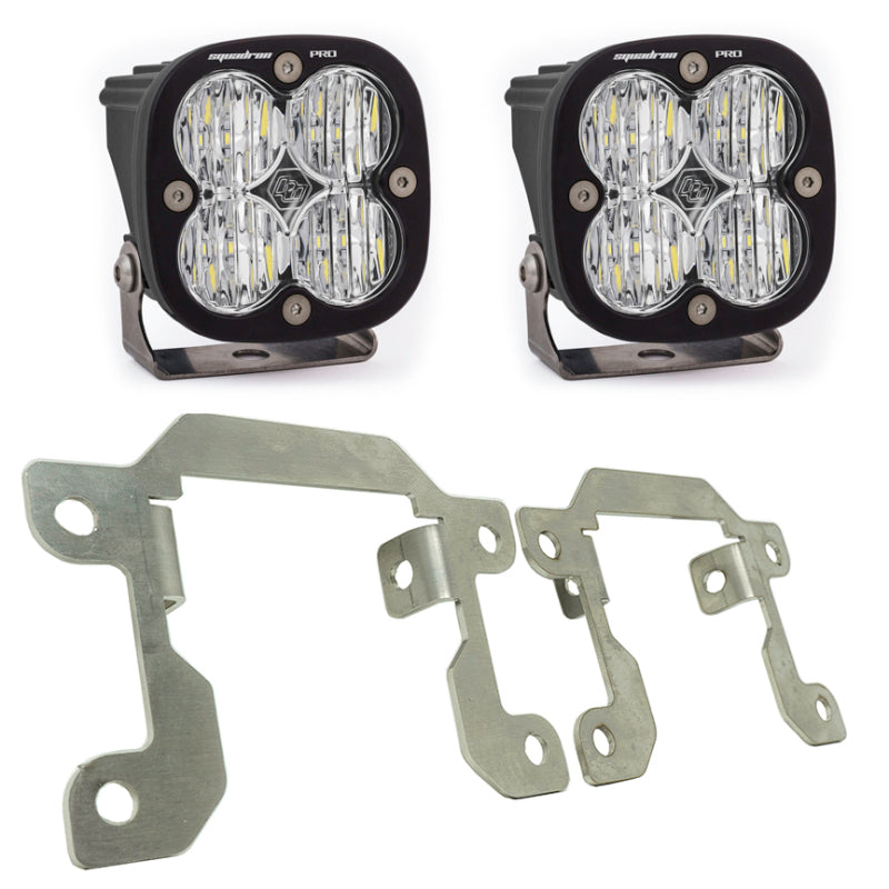 Baja Designs 2019 Ford Ranger Squadron Pro Fog Pocket Kit 447608