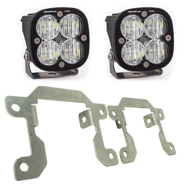 Baja Designs 2019 Ford Ranger Squadron Pro Fog Pocket Kit 447608