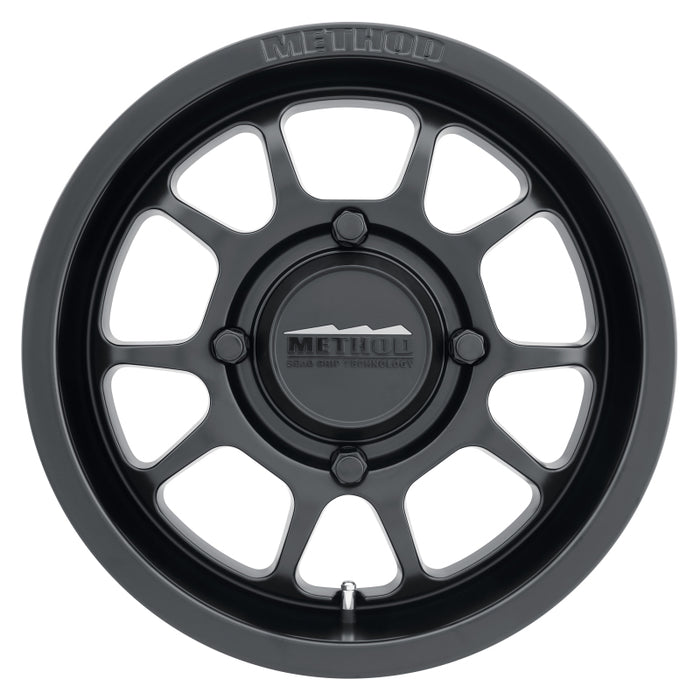 Method MR409 Bead Grip 15x7 / 4+3/13mm Offset / 4x136 / 106.25mm CB Matte Black Wheel MR40957047543