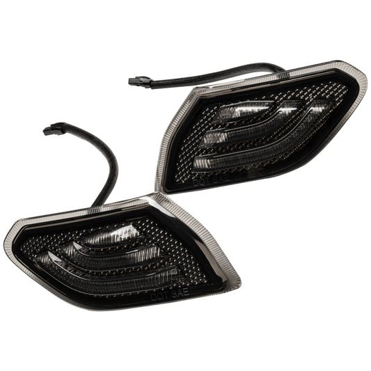 Oracle compatible with Jeep Wrangler JL Smoked Lens LED Front Sidemarkers SEE WARRANTY 5853-504