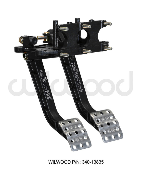 Wilwood Adjustable Dual Pedal Brake / Clutch Rev. Swing Mount 5.1:1 340-13835