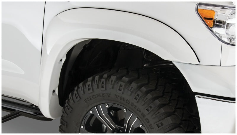 Bushwacker 07-13 Toyota Tundra Extend-A-Fender Style Flares 2pc Black 30035-02