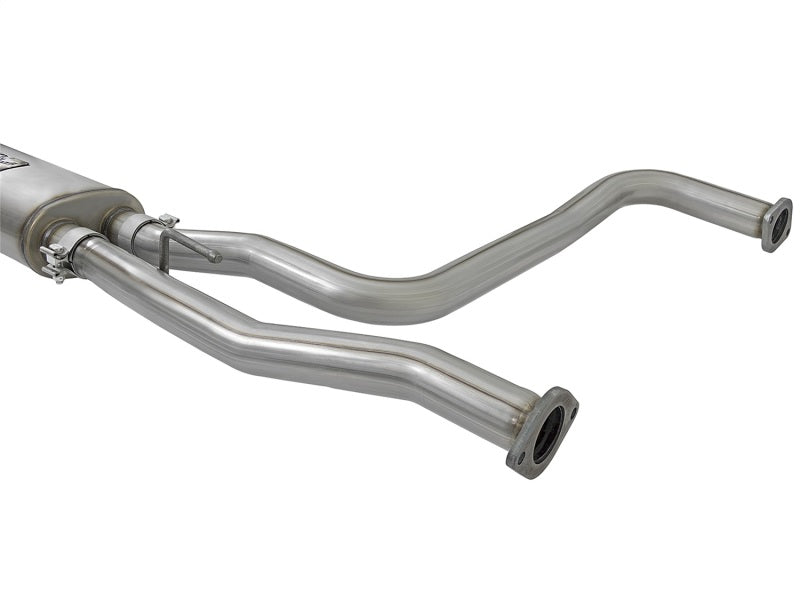 aFe Rebel Series 3in SS Cat-Back Exhaust System w/ Polished Tip 04-15 Compatible with Nissan Titan V8 5.6L 49-46124-P