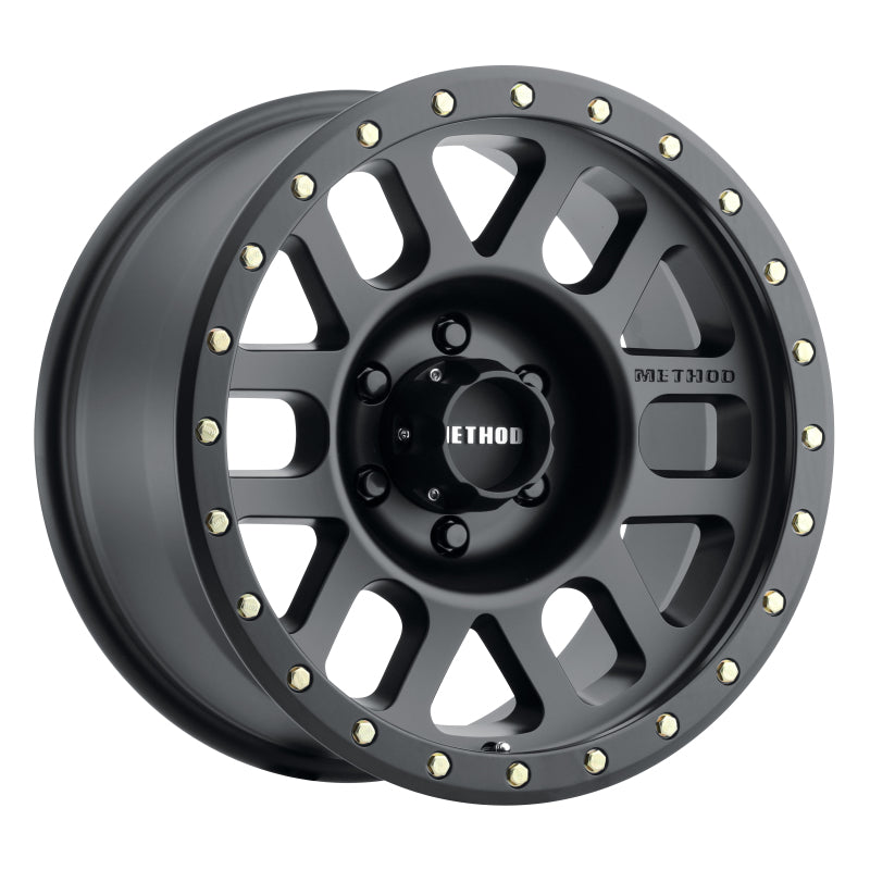 Method MR309 Grid 18x9 0mm Offset 6x5.5 108mm CB Matte Black Wheel MR30989060500
