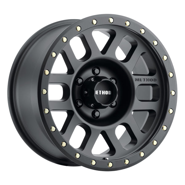 Method MR309 Grid 18x9 0mm Offset 6x5.5 108mm CB Matte Black Wheel MR30989060500
