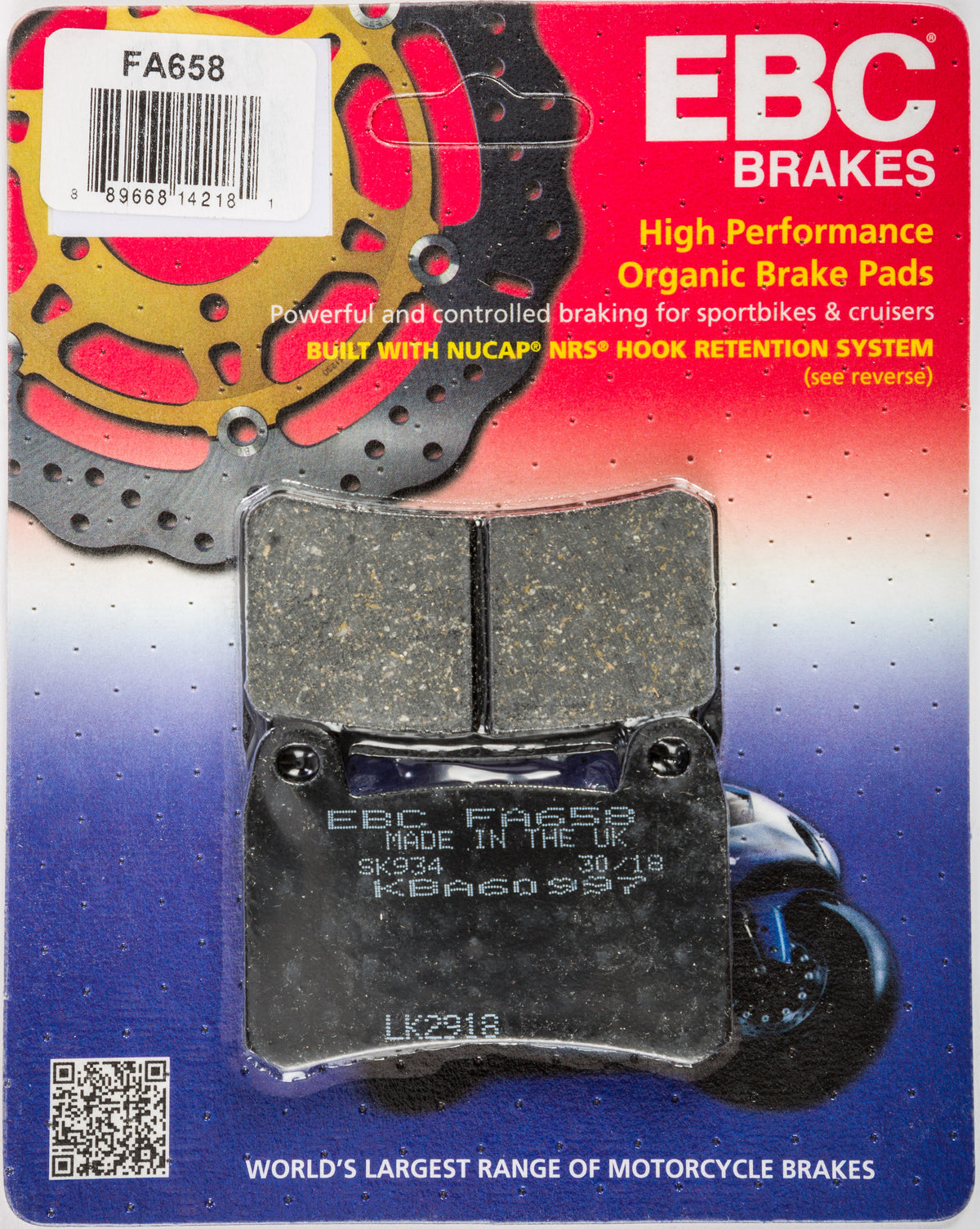EBC Brakes FA658