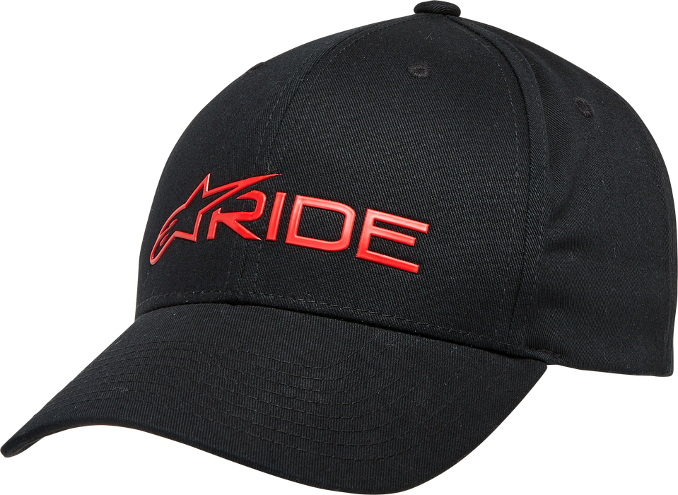 Alpinestars Standard Ride 3.0 Hat, Black/Red